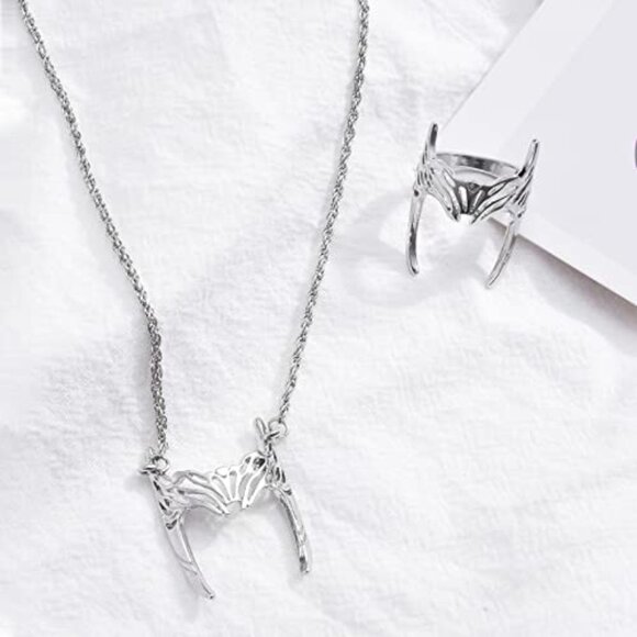 Tiara Queen CZ Necklace | kandsimpressions Tiara Crown Pendant Necklace Elegant Minimal Chic Cable Chain Statement Jewelry